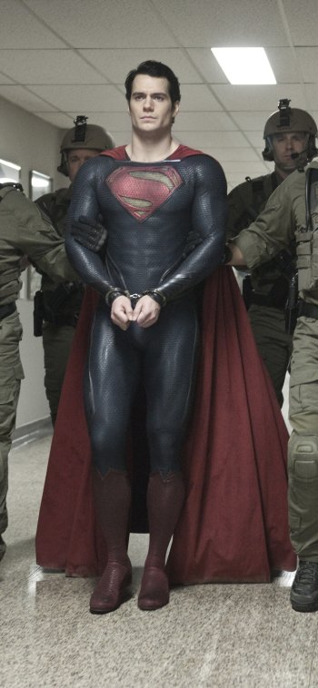 Superman Henry Cavill movie Man of Steel Phone Wallpaper