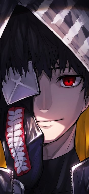 Ken Kaneki Anime Tokyo Ghoul Phone Wallpaper