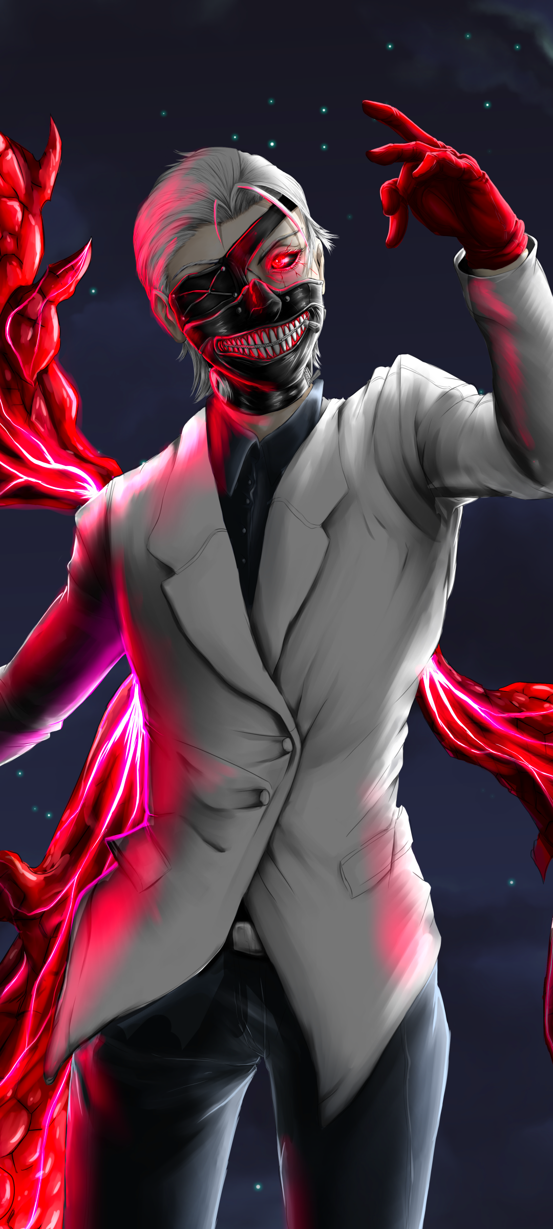 Tokyo Ghoul:re Phone Wallpaper by InksplatterArchitect