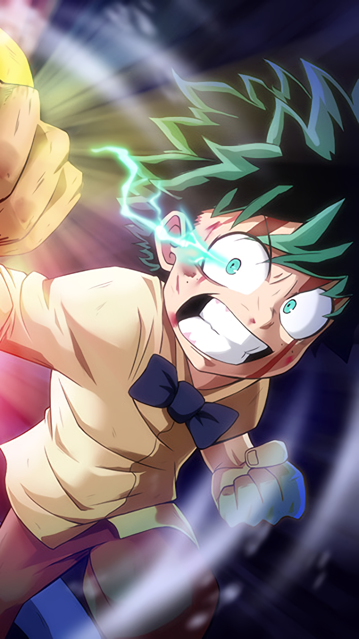 My Hero Academia: Two Heroes Phone Wallpapers