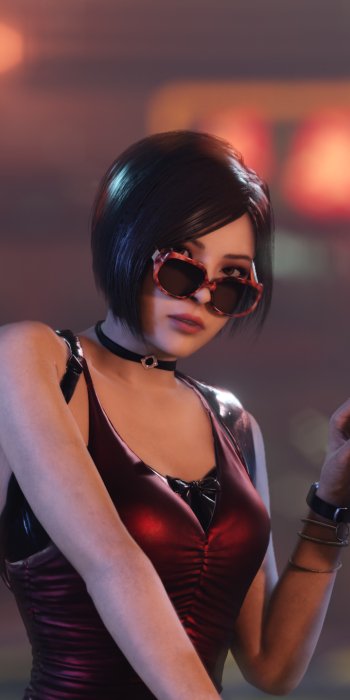 Ada Wong video game Resident Evil 2 (2019) Phone Wallpaper