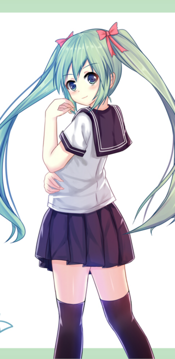  Hatsune Miku by IK @_itakana