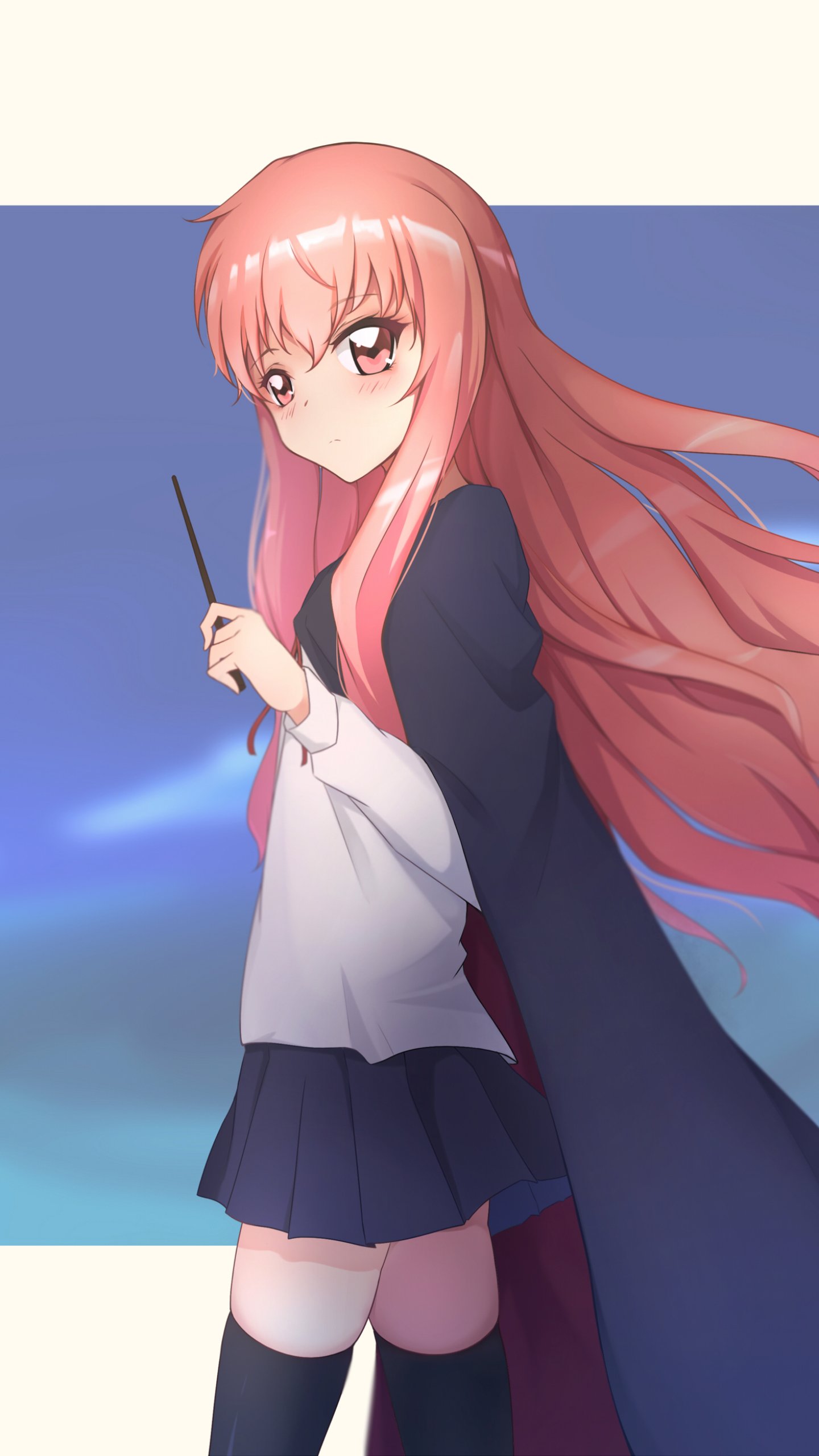 Download Louise Françoise Le Blanc De La Vallière Anime The Familiar Of Zero Phone Wallpaper