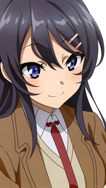 Mai Sakurajima Anime Rascal Does Not Dream of Bunny Girl Senpai Phone Wallpaper