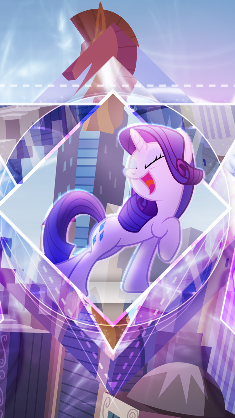 My Little Pony: Friendship is Magic Phone Wallpaper by KibbieTheGreat