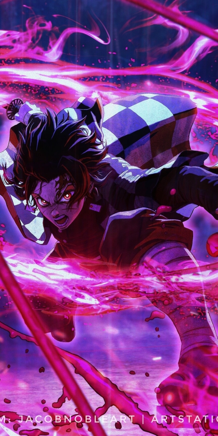 Demon Slayer: Kimetsu no Yaiba Phone Wallpaper by Jacob Noble