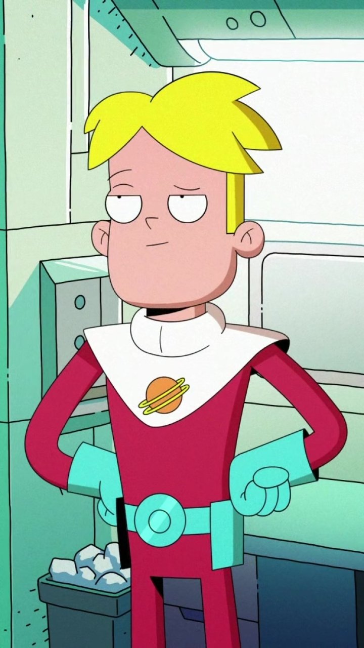Download Smile Blonde Gary Goodspeed TV Show Final Space Phone Wallpaper