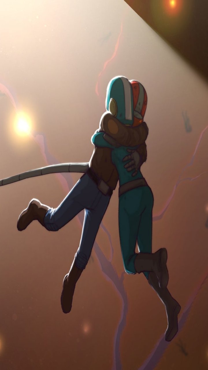 Download Helmet Quinn Airgon Gary Goodspeed TV Show Final Space Phone Wallpaper