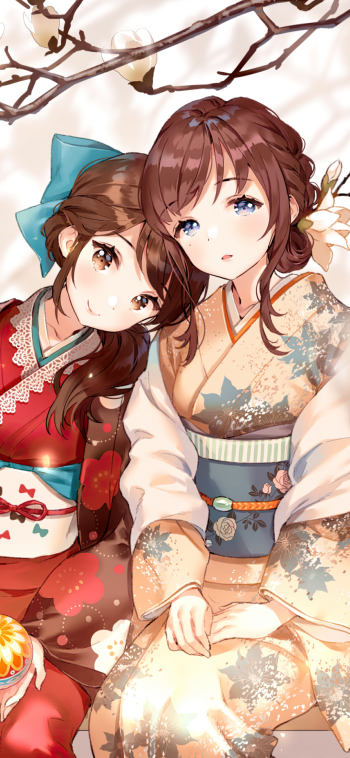 Anime geisha Phone Wallpaper