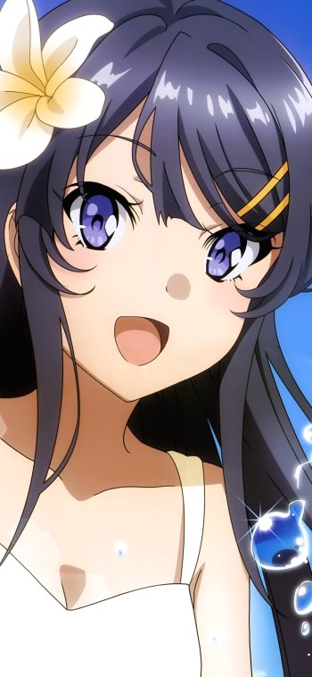 Mai Sakurajima Anime Rascal Does Not Dream of Bunny Girl Senpai Phone Wallpaper
