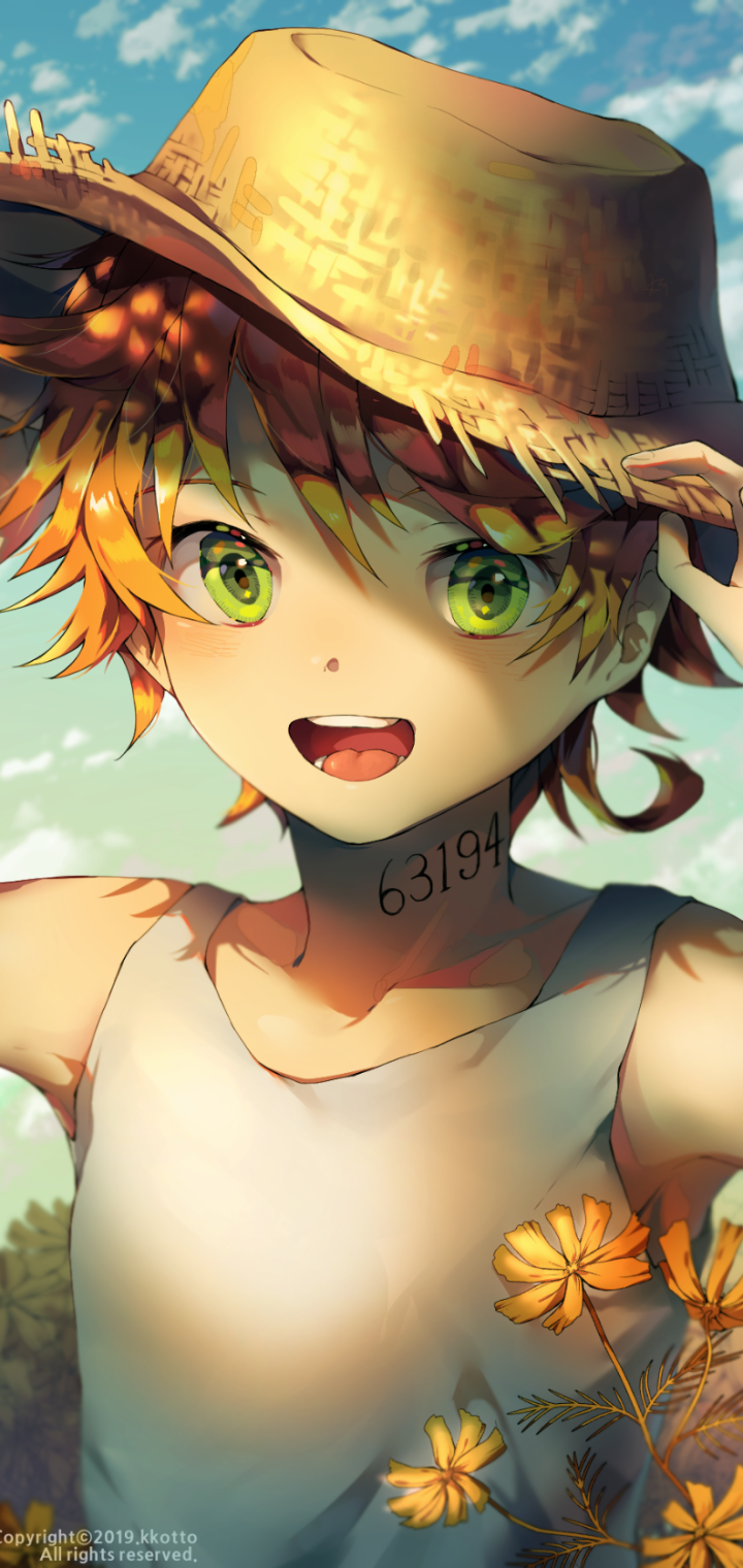 The Promised Neverland Phone Wallpaper by kkotto