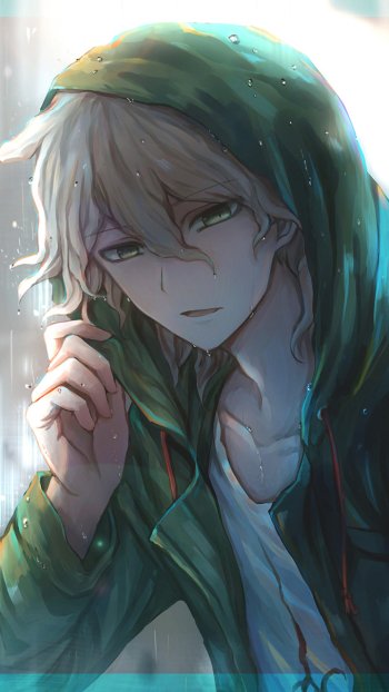 Nagito Komaeda video game Danganronpa 2: Goodbye Despair Phone Wallpaper