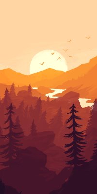 Wallpaper ID 400567  Video Game Firewatch Phone Wallpaper Mountain  Rectangle Polyscape 1080x1920 free download