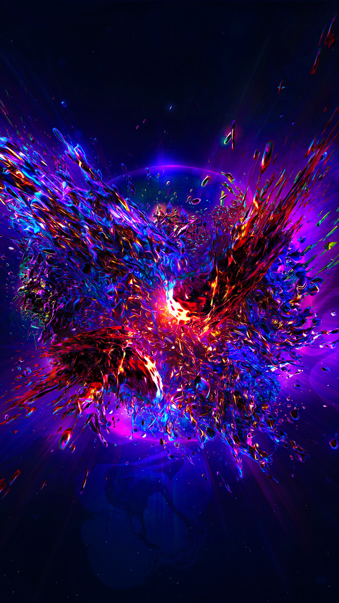 Abstract Explosion 1080x19 Wallpaper Id Mobile Abyss