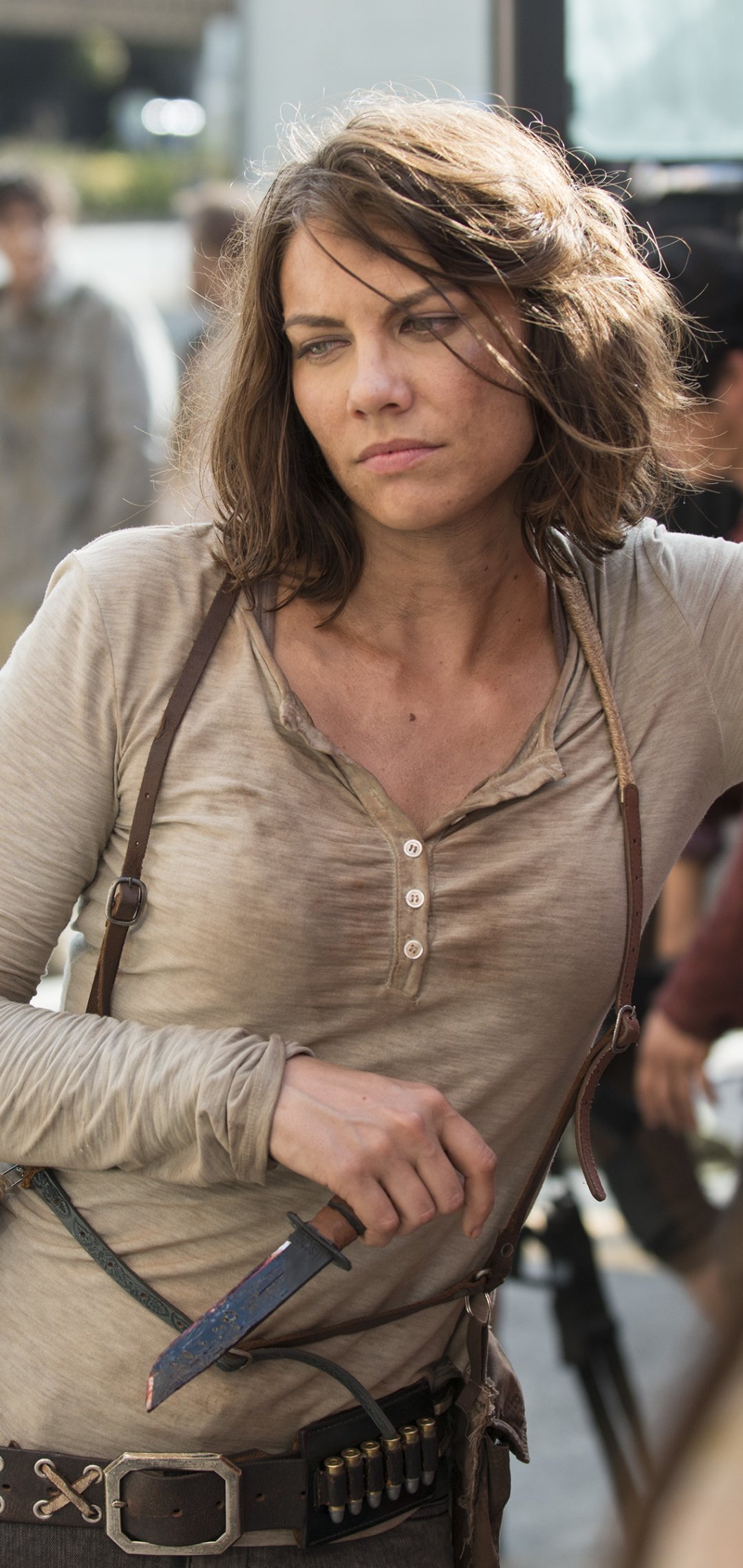 Download Lauren Cohan Maggie Greene TV Show The Walking Dead Phone  Wallpaper - Mobile Abyss