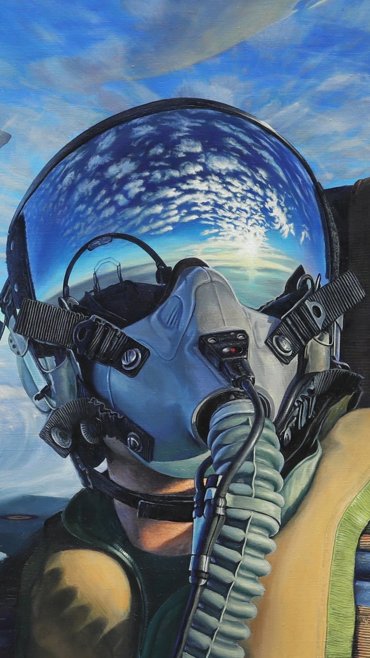 Download Military Pilot Phone Wallpaper