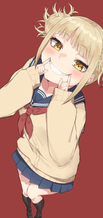 Himiko Toga Anime My Hero Academia Phone Wallpaper