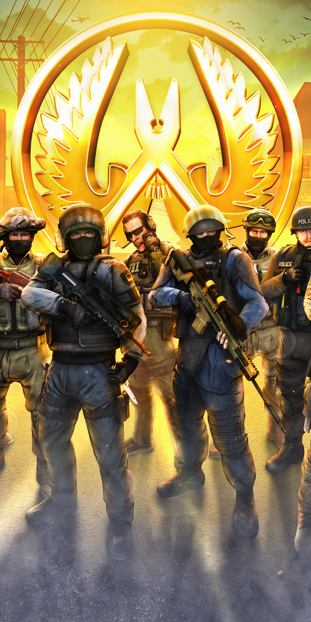 Download Counter Strike Sunshine Video Game Counter-Strike: Global Offensive  Phone Wallpaper - Mobile Abyss