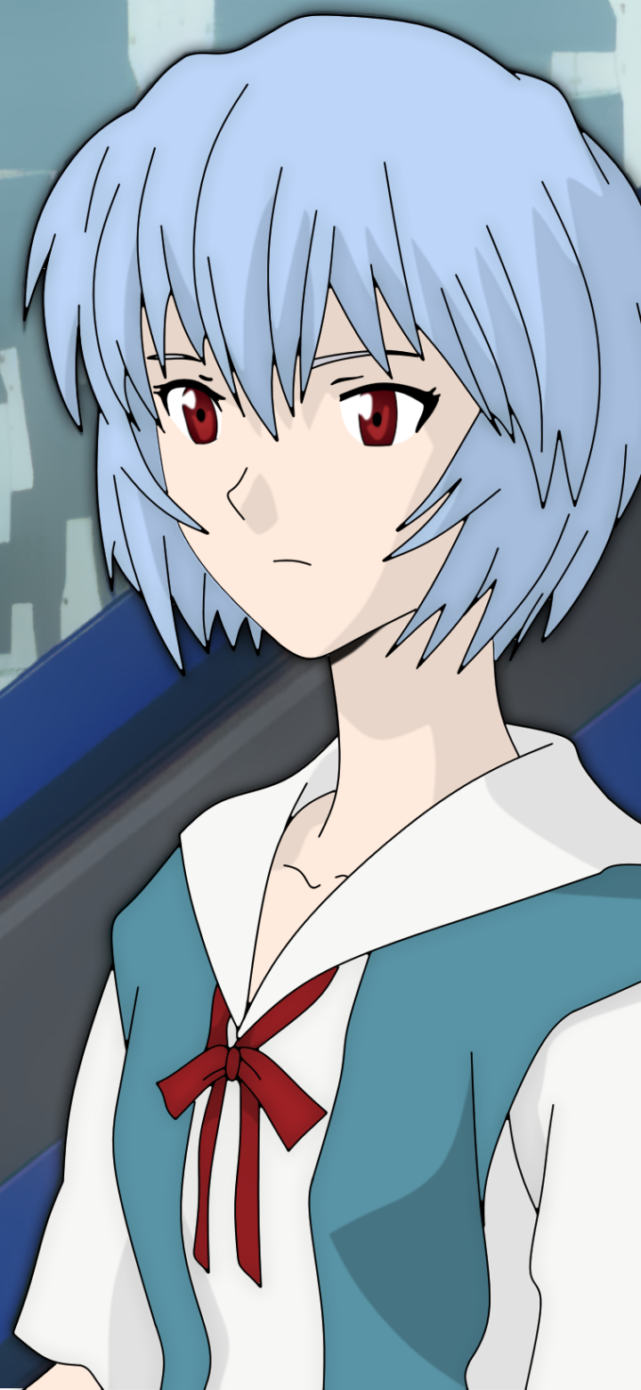 Download Rei Ayanami Anime Evangelion: 1.0 You Are (Not) Alone Phone Wallpaper