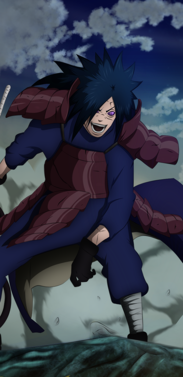 Download Madara Uchiha Anime Naruto Phone Wallpaper
