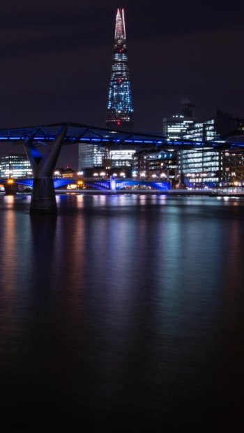 night man made London Phone Wallpaper