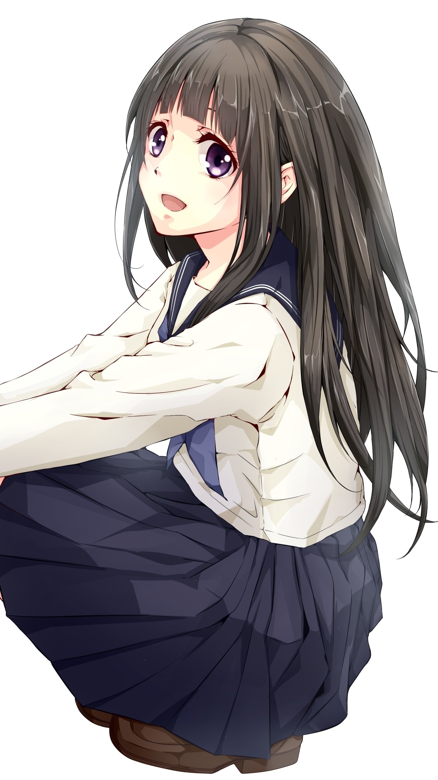 Download Eru Chitanda Anime Hyouka Phone Wallpaper
