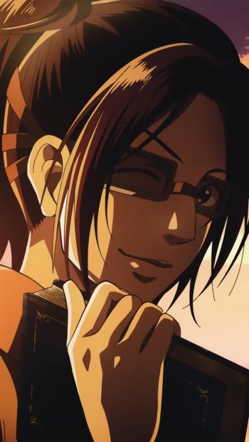 Hange Zoë Anime Attack on Titan Phone Wallpaper