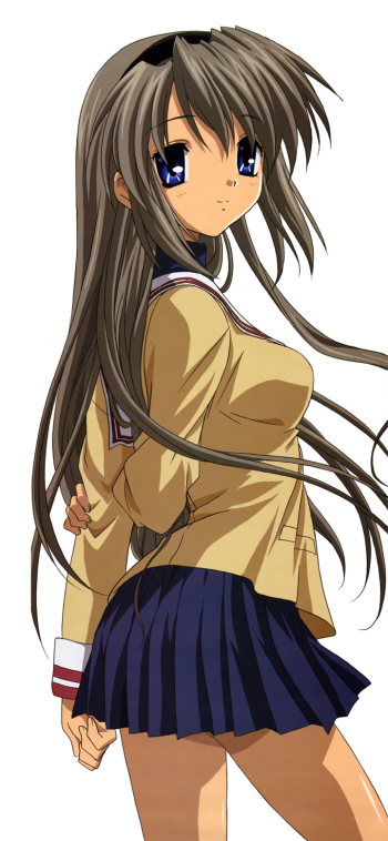 Tomoyo Sakagami Anime Clannad Phone Wallpaper