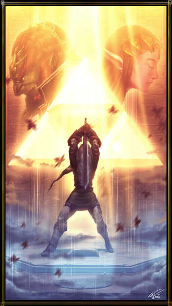Link Ganondorf (The Legend Of Zelda) Princess Zelda video game The Legend of Zelda: Twilight Princess Phone Wallpaper