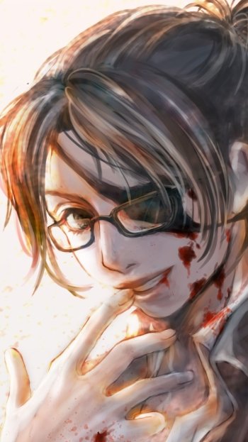 Hange Zoë Anime Attack on Titan Phone Wallpaper