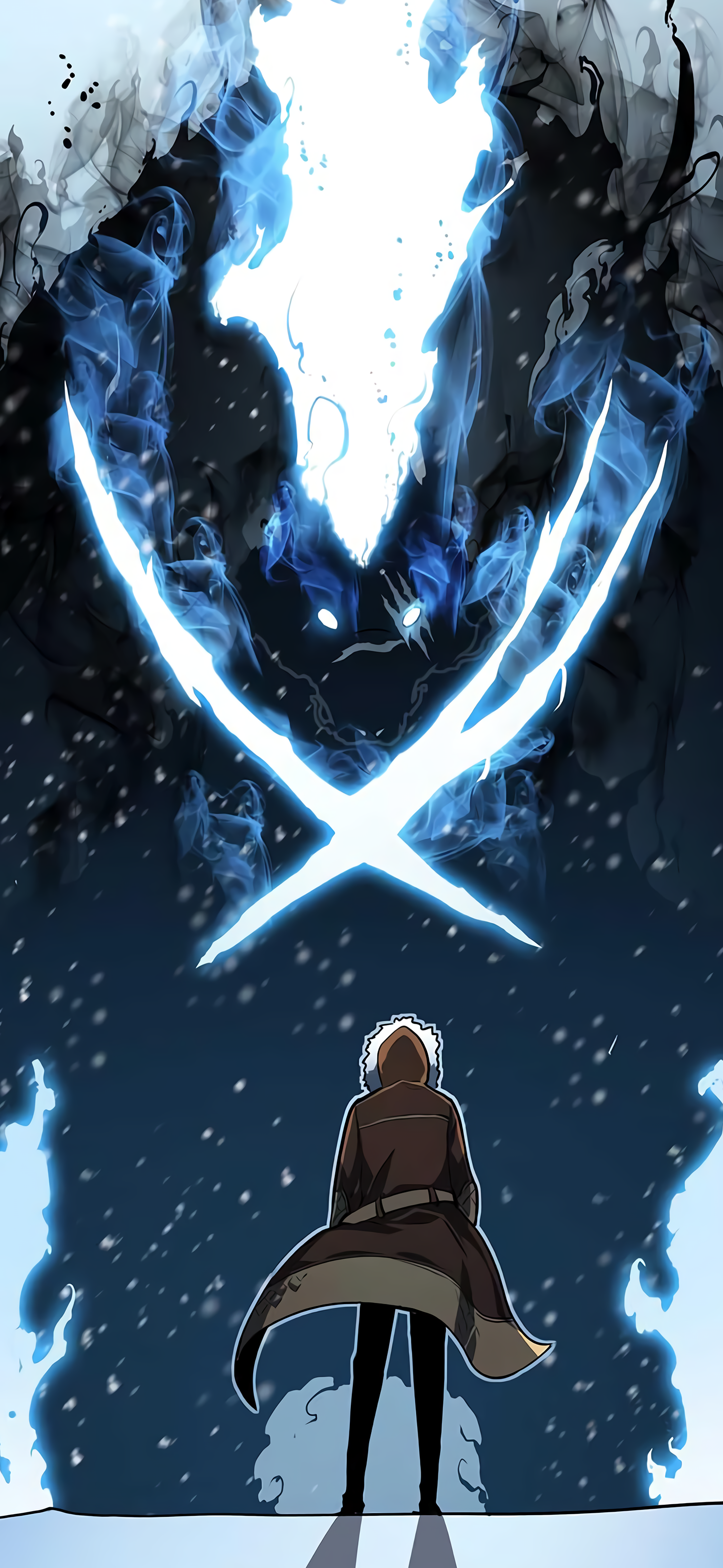 Download Tank (Solo Leveling) Sung Jin-Woo Anime Solo Leveling Manhwa Phone Wallpaper