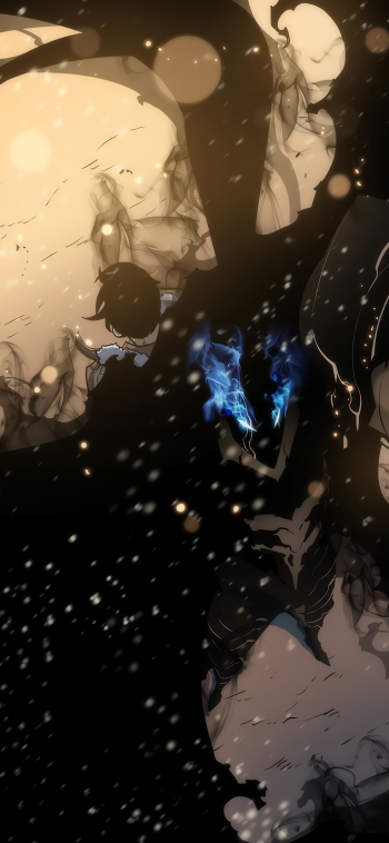 Sung Jin-Woo Igris (Solo Leveling) Anime Solo Leveling Phone Wallpaper