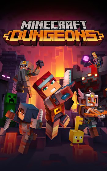 Minecraft video game Minecraft: Dungeons Phone Wallpaper