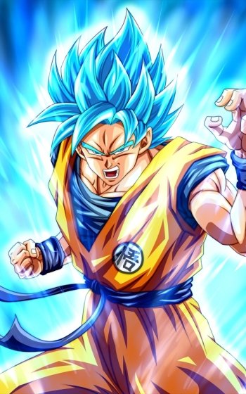  Goku SSJ Blue by アブゼロ