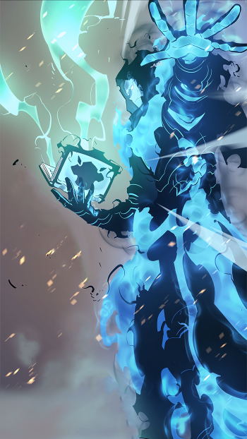 Min Byung-Gyu Anime Solo Leveling Phone Wallpaper