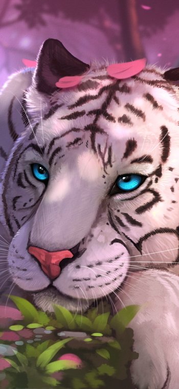  White Tiger by Yakovlev Vadim