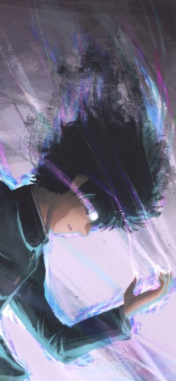 Shigeo Kageyama Anime Mob Psycho 100 Phone Wallpaper