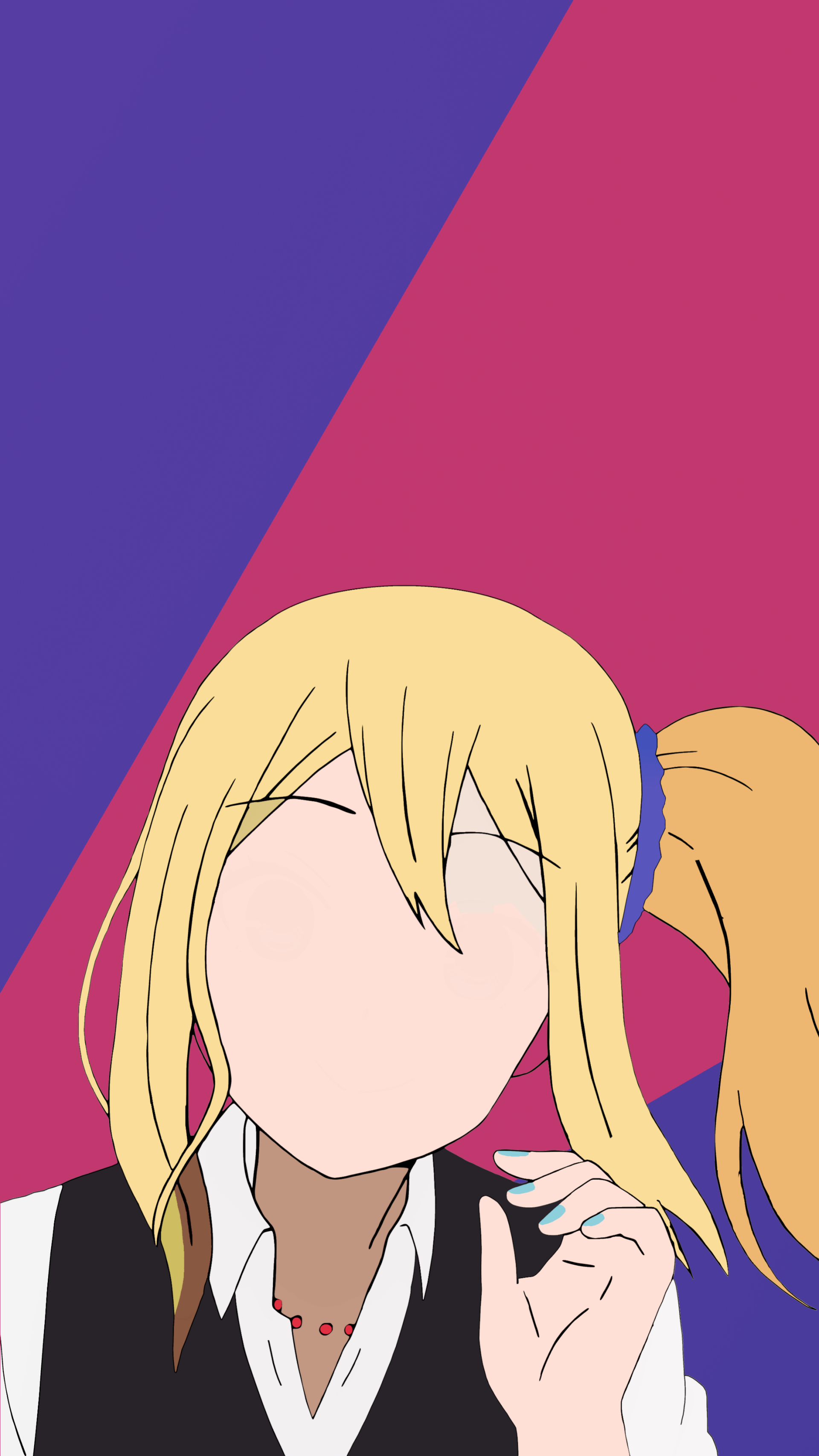 Download Minimalist Ai Hayasaka Kaguya-sama: Love Is War Anime Minimalist Anime Phone Wallpaper by hyPnOtICDo0g