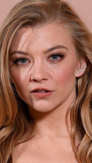 blue eyes actress British blonde Celebrity Natalie Dormer Phone Wallpaper