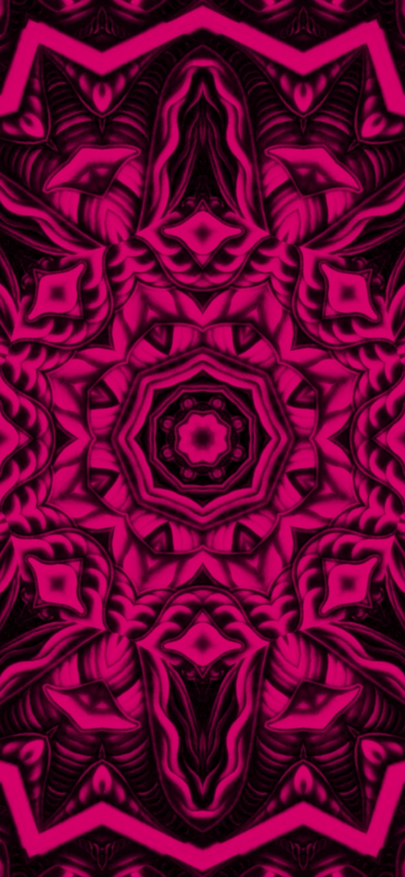 Pink Psychedelic Pattern