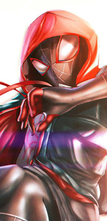 Miles Morales spider man movie Spider-Man: Into The Spider-Verse Phone Wallpaper