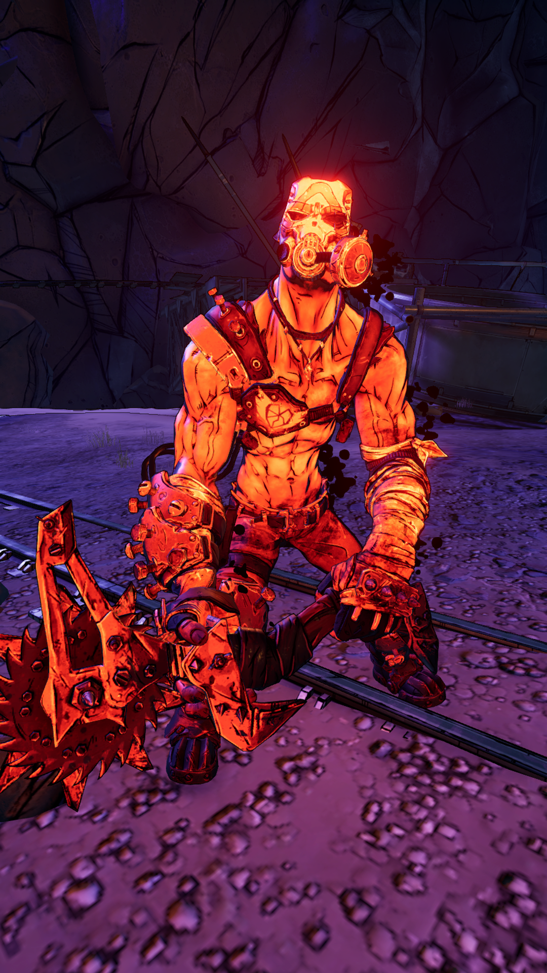 Borderlands 3 Psycho Krieg by MisterInked