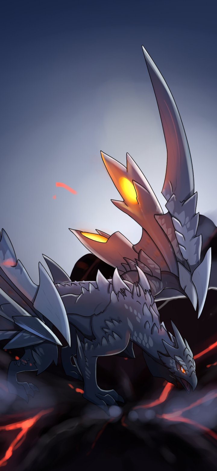 Download Valstrax (Monster Hunter) Video Game Monster Hunter Phone Wallpaper