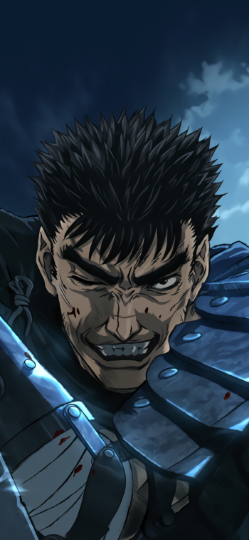 Guts (Berserk) Anime Berserk (2016) Phone Wallpaper