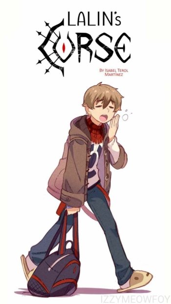 yawn slipper backpack David García Martínez Comic Lalin's Curse Phone Wallpaper
