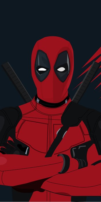 Comic Deadpool Phone Wallpaper