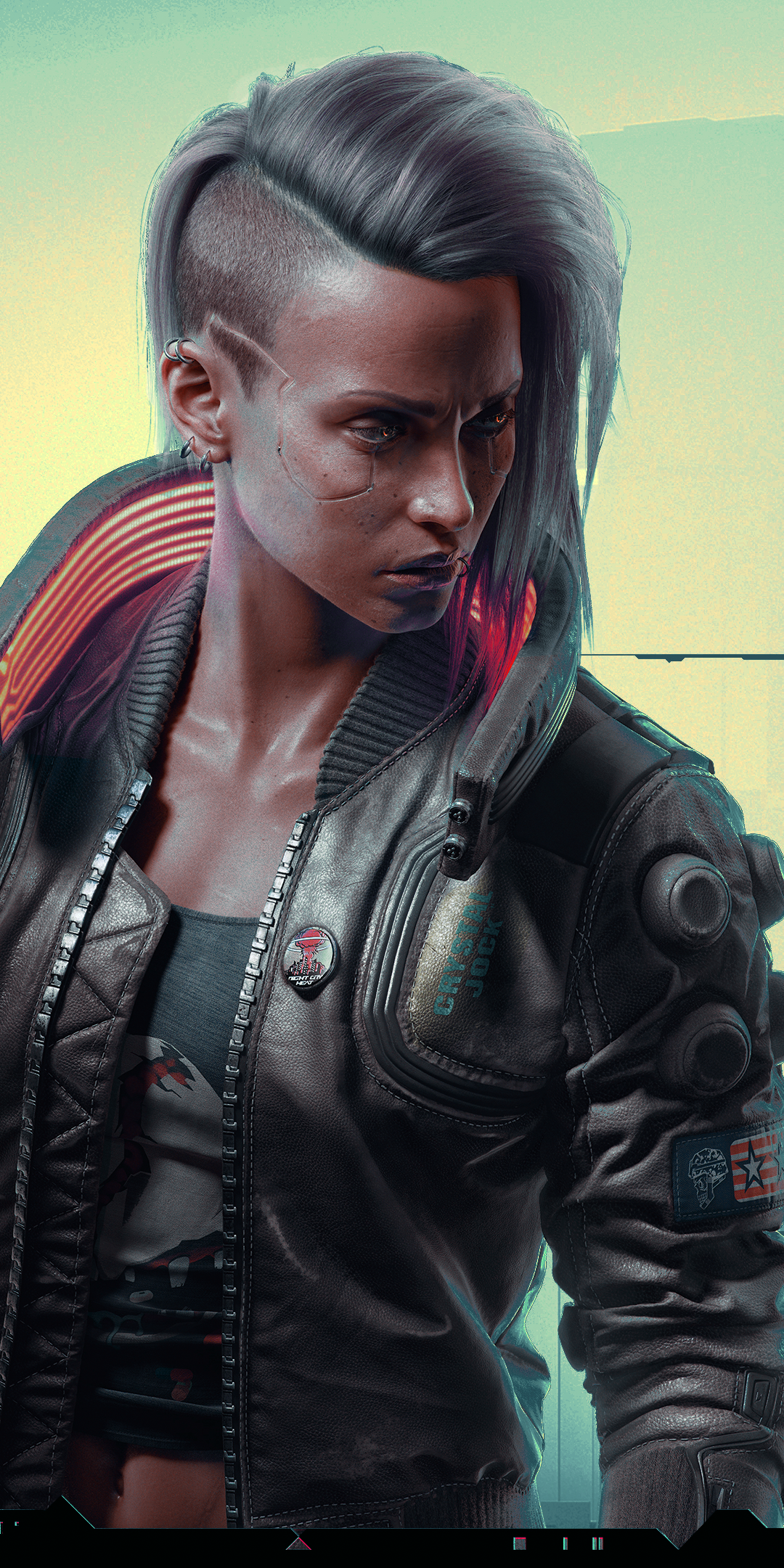 Wallpaper Motorcycle, Cyberpunk 2077, Cyberpunk for mobile and