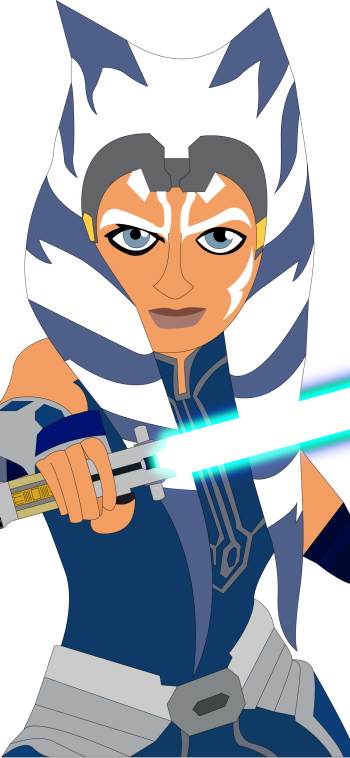 Ahsoka Tano TV Show Star Wars: The Clone Wars (2008) Phone Wallpaper