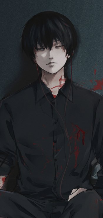 Ken Kaneki Anime Tokyo Ghoul Phone Wallpaper