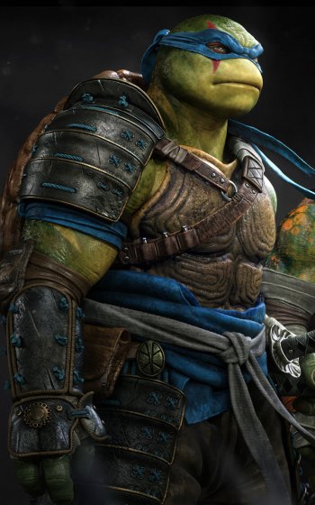 Leonardo (TMNT) Comic Teenage Mutant Ninja Turtles Phone Wallpaper